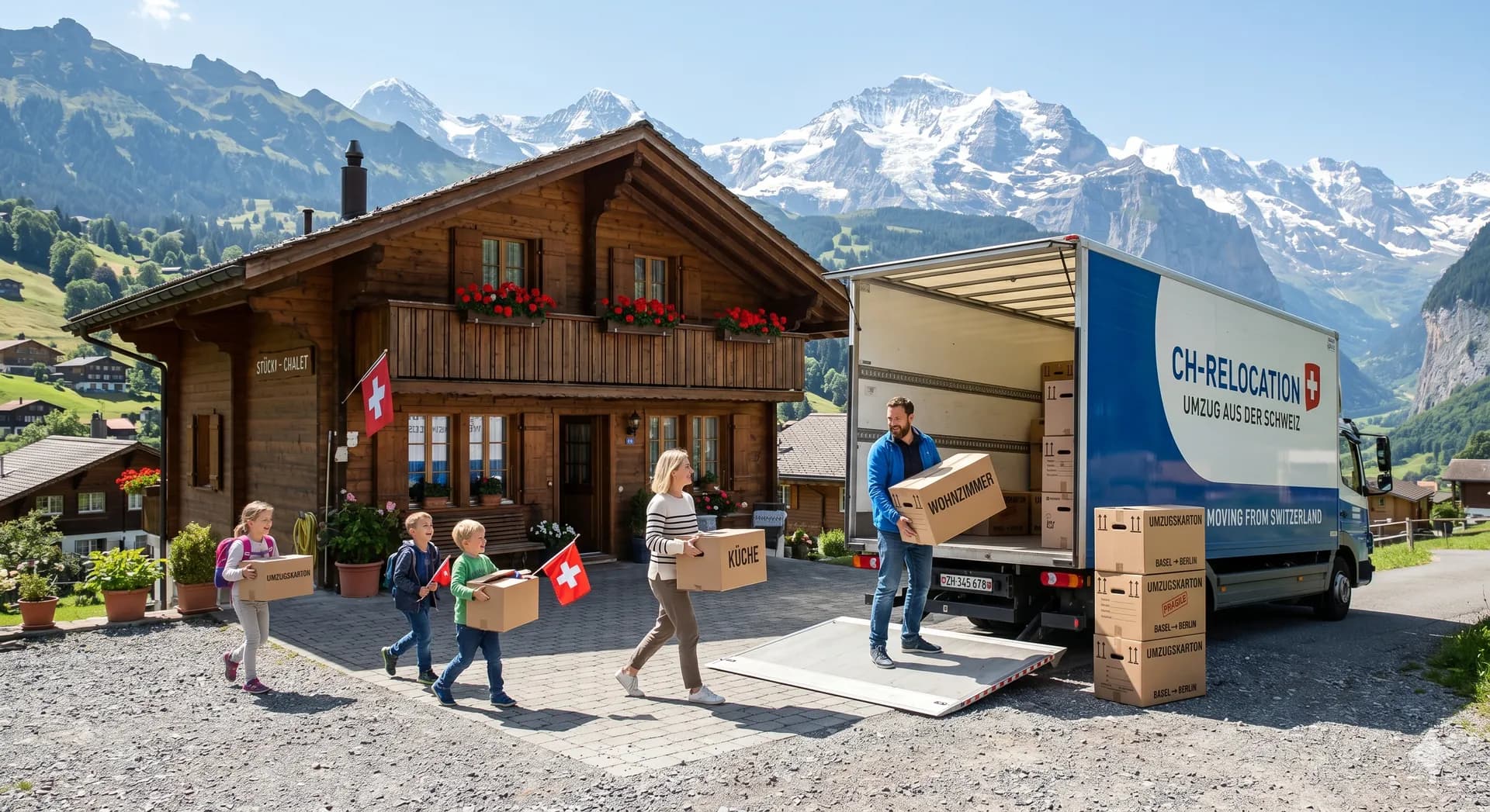 Umzug aus der Schweiz